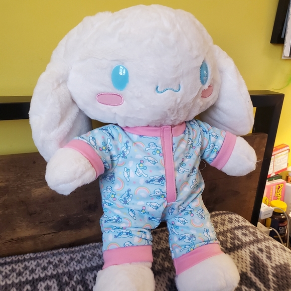 Build a Bear Sanrio Hello Kitty Cinnamoroll Plush and Sleeper NWT - Picture 4 of 10